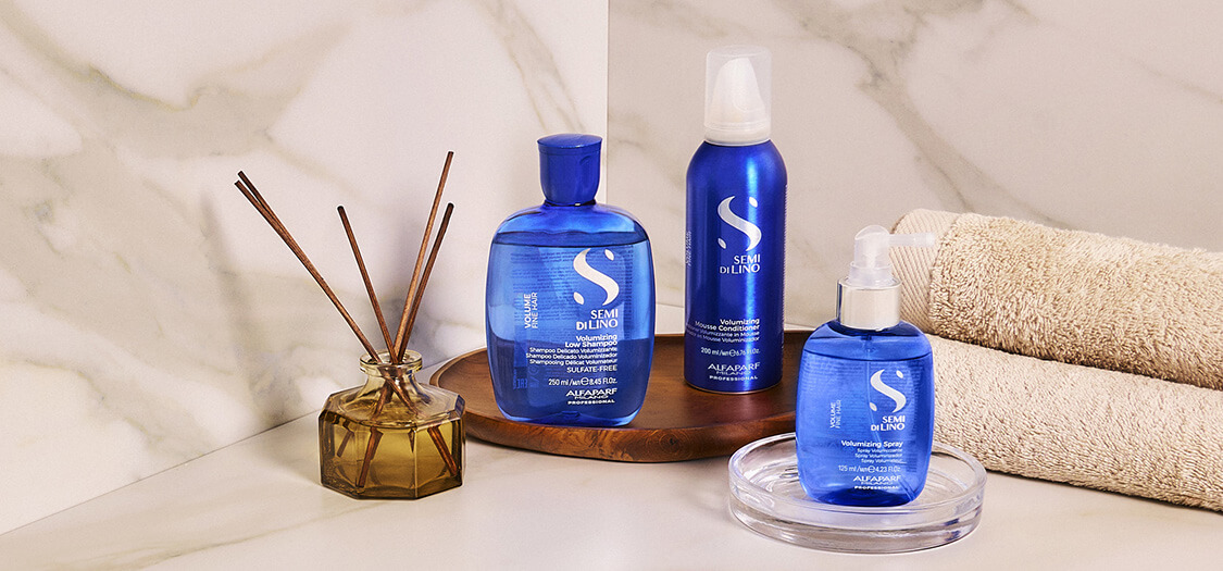 Shop the Semi di Lino Volume range at Salon Services